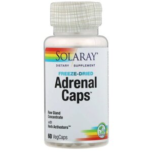Натуральна добавка Solaray Adrenal Caps 60 вегакапсул