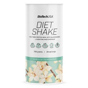 Замінник харчування BioTech Diet Shake, 720 грам Ваніль