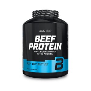 Протеїн BioTech Beef Protein, 1.8 кг Полуниця