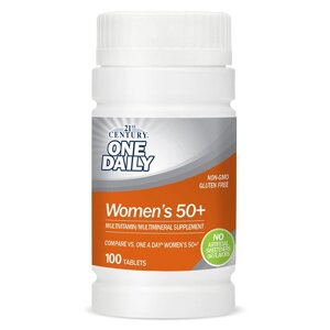 Вітаміни та мінерали 21st Century One Daily Womens 50+, 100 таблеток