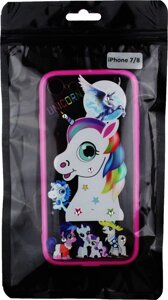 Чехол-накладка TOTO TPU Сartoon Network Case iPhone 7/8/SE 2020 Pink Unicorn