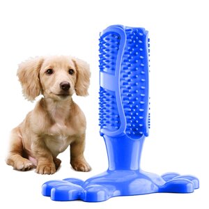 Іграшка для чищення зубів для собак 11504 12.6х9х4 см бірюзова