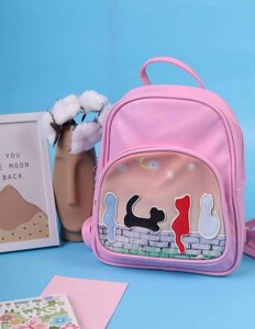 Рюкзак дитячий рожевий код 7-109