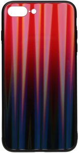Чехол-накладка TOTO Aurora Print Glass Case Apple iPhone 7 Plus/8 Plus Red
