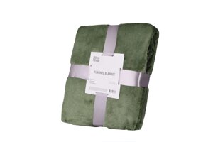 Плед Ardesto Flannel ART-0209-SB 200х220 см зелений