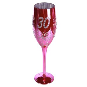 Бокал для шампанського "Happy Birhday" 30