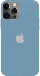Чехол-накладка TOTO Silicone Full Protection Case Apple iPhone 12 Pro Max Navy Blue