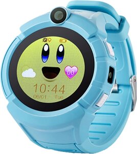 Смарт-годинник UWatch Q610 Kid wifi gps smart watch Blue