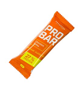 Батончик Progress Nutrition Pro Bar, 45 грам Шоколад-полуниця
