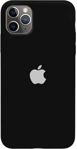 Чехол-накладка TOTO Silicone Full Protection Case Apple iPhone 11 Pro Max Black