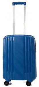Пластикова валіза ручна поклажа Enrico Benetti Henderson S 37 л синій