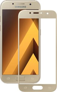Защитное стекло Mocolo 3D Full Cover Tempered Glass Samsung Galaxy A3 2017 (A320) Gold