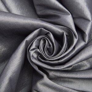 Тканина костюмна тафта стрейч Тіффані сірий