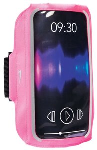 Сумка, чохол для смартфона на руку для бігу Crivit рожева
