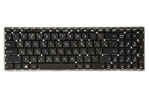 Клавiатура для ноутбука ASUS K55, K75A, K75VD чoрний, без фрейма