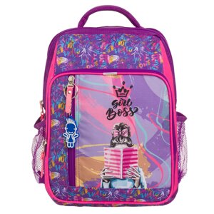 Рюкзак шкільний Bagland Школяр 8 л. фіолетовий 1080 (0012870)