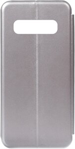 Чехол-книжка TOTO Book Rounded Leather Case Samsung Galaxy S10 Gray
