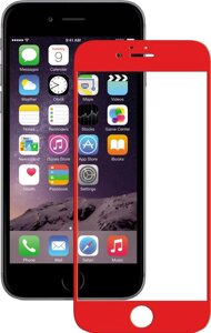 Защитное стекло Mocolo 3D Full Cover Tempered Glass iPhone 6/6s Red