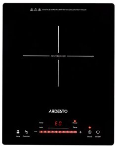Плита настiльная електрична Ardesto ICS-B118 1800 Вт чорна