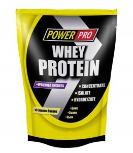 Протеїн Power Pro Whey Protein, 1 кг Згущене молоко