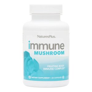 Натуральна добавка Natures Plus Immune Mushroom, 60 капсул