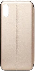 Чехол-книжка TOTO Book Rounded Leather Case Apple iPhone XS Max Gold