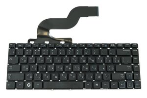 Клавiатура для ноутбука SAMSUNG RV411 чoрний, без фрейма