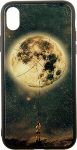 Чехол-накладка TOTO Glass Fashionable Case Apple iPhone XR Star Space
