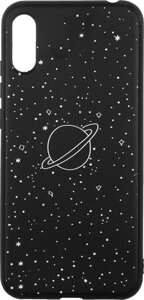 Чехол-накладка TOTO Cartoon Soft Silicone TPU Case Huawei Y6 Pro 2019 Saturn Black