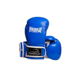 Рукавиці боксерські PowerPlay PP 3019, Blue 12 унцій
