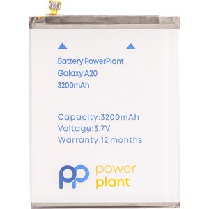 Акумулятор PowerPlant Samsung Galaxy A20 (EB-BA505ABN) 3200mAh