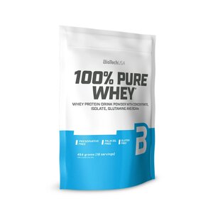 Протеїн BioTech 100% Pure Whey, 454 грам Рисовий пудинг