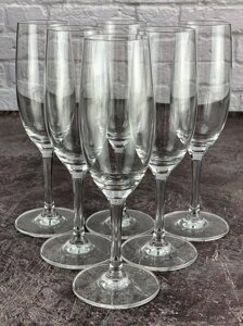 Набір келихів для шампанського 6 шт 165 мл Donna Bormioli Rocco 8085/77