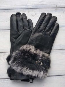 Жіночі рукавички Felix з хутром Маленькі 10w-455s1