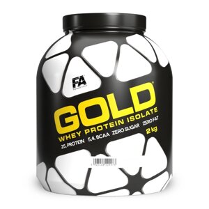 Протеїн Fitness Authority Gold Whey Protein Isolate, 2 кг Ваніль