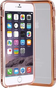 Бампер SHENGO SG03 Metal Bumper iPhone 6 Rose Gold