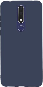 Чехол-накладка TOTO 1mm Matt TPU Case Nokia 3.1 Plus Navy Blue
