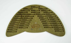 Підставка для бобін (шпуль) ТМ Embroidery Craft з магнітом для голок 45 прорізів. Прорізи з фіксатором 24*13 карпатська