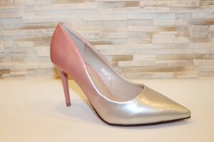 Туфлі жіночі рожеві на підборах Т1510