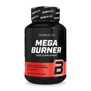 Жироспалювач Biotech Mega Burner, 90 капсул