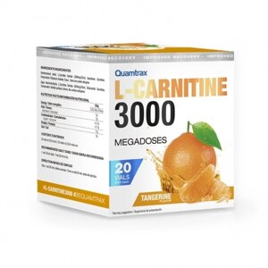 Жироспалювач Quamtrax L-Carnitine 3000, 20 ампул/уп Груша