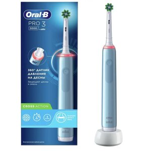 Електрична зубна щітка Braun Oral-B PRO3 3000 Cross Action D505-513-3