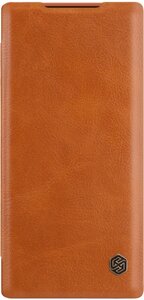 Чехол-книжка Nillkin Qin Leather Case Samsung Galaxy Note 10 SM-N970 Brown