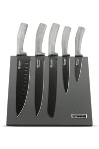 Набір ножів Edenberg EB-957-Brown 6 предметів коричневий