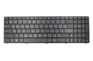 Клавiатура для ноутбука ASUS A53U, K53U чорний, без фрейма