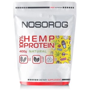 Протеїн Nosorog 100% Hemp Protein, 400 грам