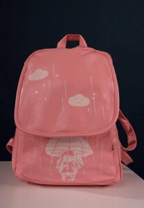 Рюкзак дитячий рожевий код 7-036