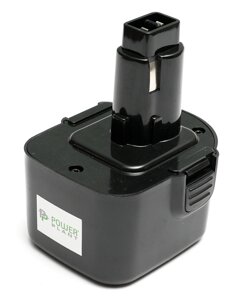 Акумулятор PowerPlant для шуруповертів та електроінструментів DeWALT GD-DE-12 12V 1.3Ah NICD (DE9074)