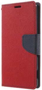 Чехол-книжка TOTO Book Cover Mercury Samsung Galaxy A3 A310 2016 DS Red
