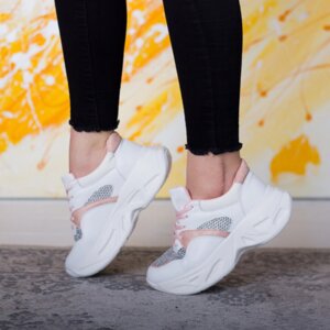 Кросівки жіночі Fashion Qihai 2609 39 розмір 25 см Білий